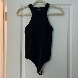 Free People Black Bodysuit